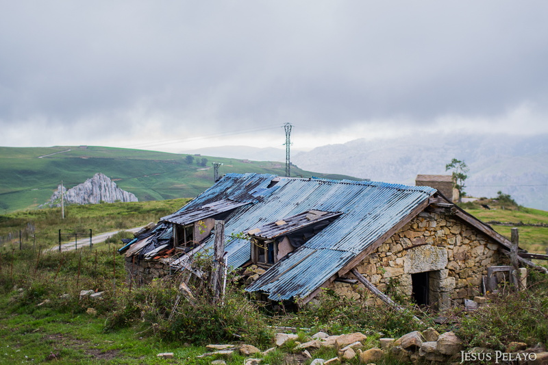 no people, wood - material, cloud - sky, landscape, land, deterioration, day, non-urban scene, outdoors, building, mountain, nature, old building, sky
