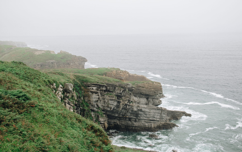 mountain, tranquil scene, nature, coastline, day, cape, plant, sky, cantabria, lighthouse, santander, scenics - nature, rock - object, non-urban scene
