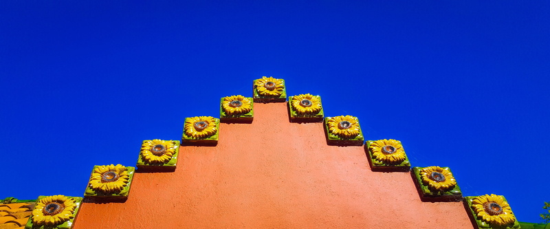 clear sky, history, building exterior, day, wall - building feature, sky, plant, cantabria, sunny, old, the past, europe, nature, architecture, low angle view