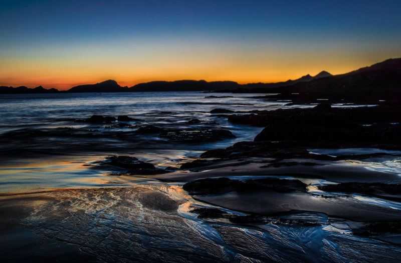 sea, landscape, Cabo, nature, body of water, beach, coastline, rock, Gabriel, Home, Sony, night, Tamron, sunrise - Dawn, Xelo, Spain, sunset, España, Coruña