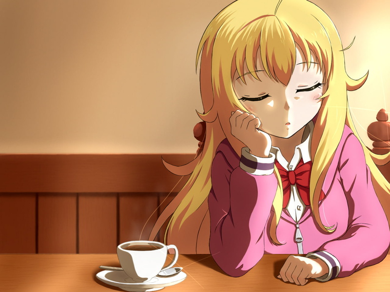 Gabriel White Tenma, Gabriel Dropout, 720P, anime, sleeping