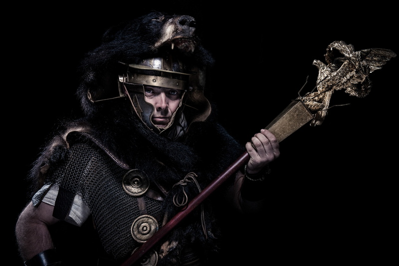 artwork, Golden Eagles, warrior, Roman, soldier, 5K