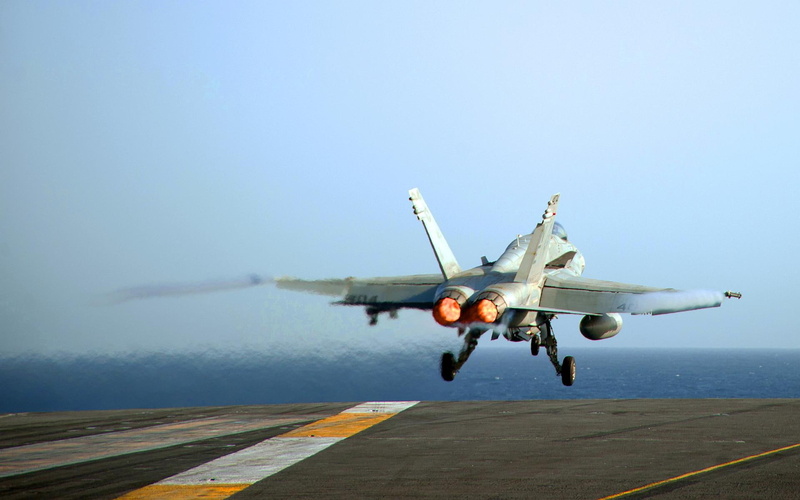 jet, jet fighter, 1080P, aircraft, carrier, takeoff