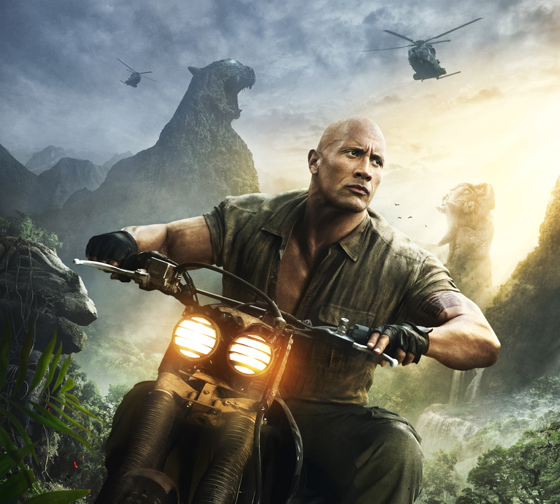 Dwayne Johnson, 4K, Jumanji: Welcome to the Jungle, 4K