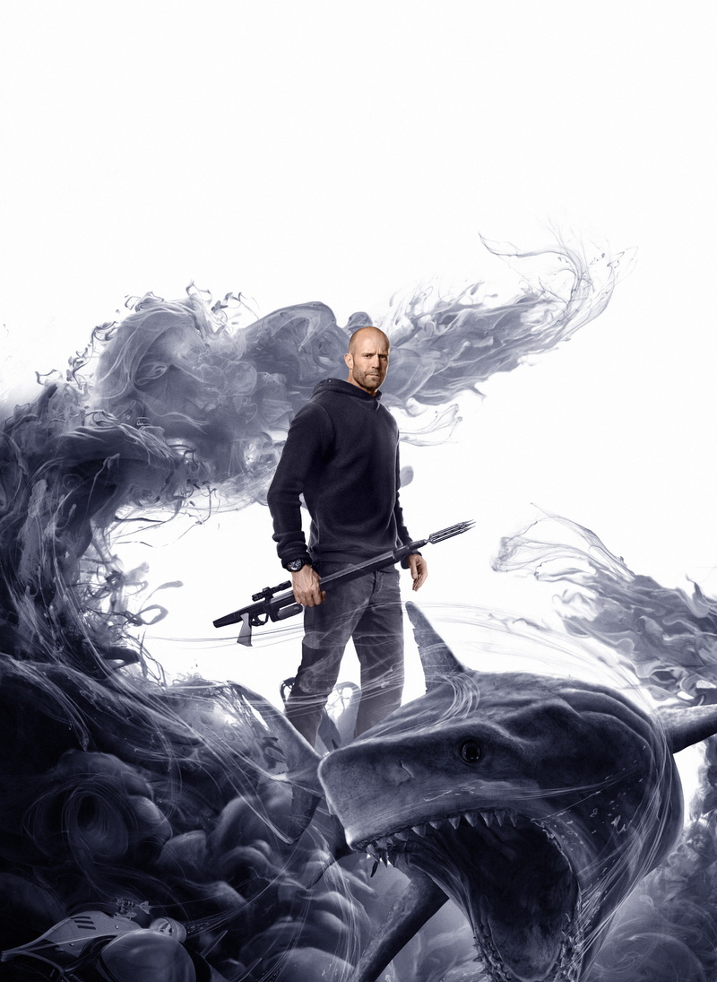 4K, 2018, The Meg, Jason Statham