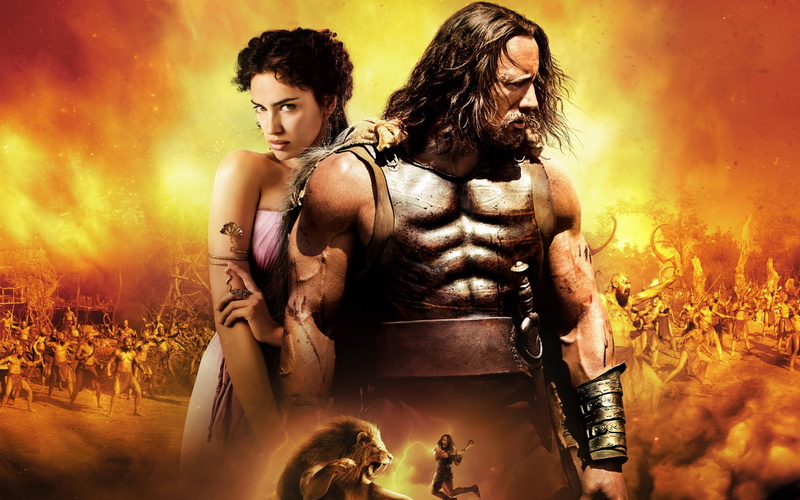 2014 movie, hercules, Dwayne Johnson, Megara, movie, 2K, Irina Shayk, poster