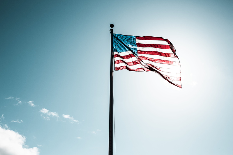 environment, symbolism, u, emotion, pole, national icon, independence, s, flag, sky, outdoors, waving, no people, wind, patriotism, low angle view, 5K