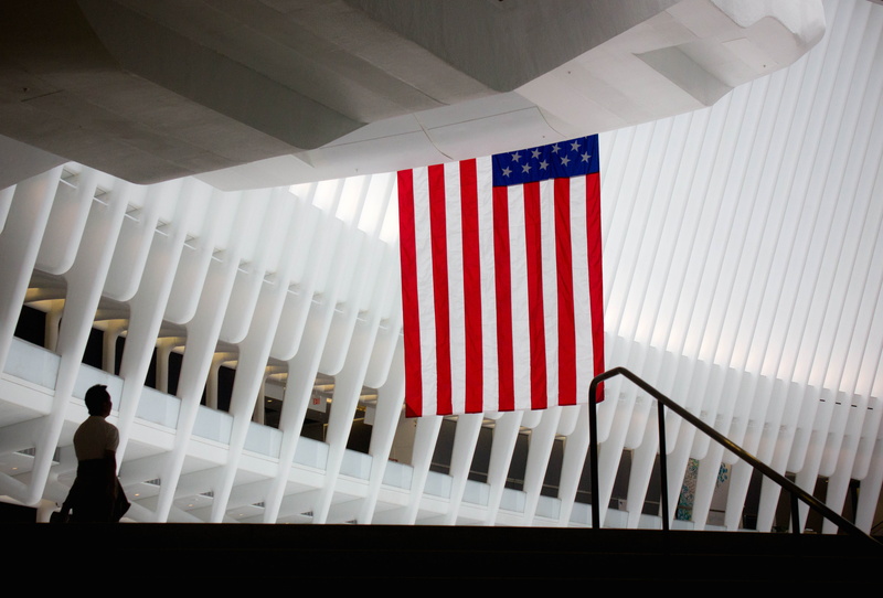4K, person, world trade, patriotism, u, usa, dom, interior, power, real people, railing, men, oculu, white color, nature, rear view, hanging, s, architecture