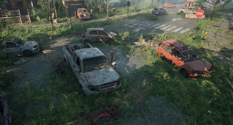 apocalyptic, nature, 1080P, forest, The Last of Us, Days Gone, sunset, Apocalypse Now, Dying Light