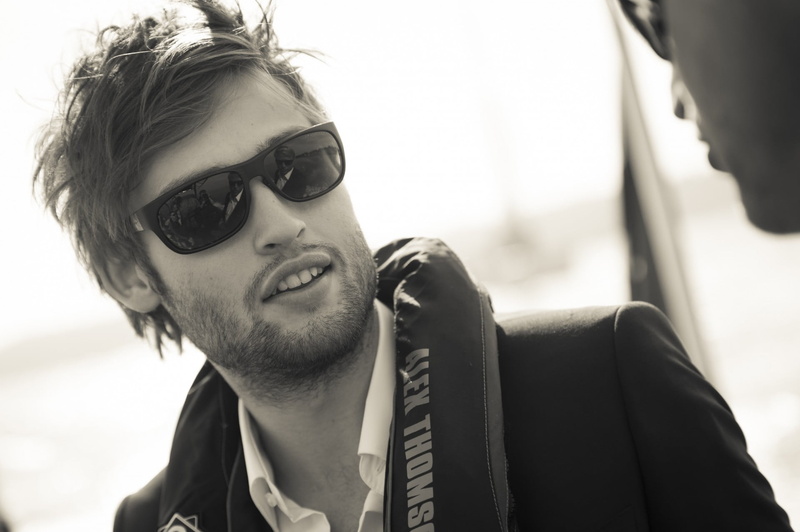 lifestyles, glasses, bristle, young men, outdoors, focus on foreground, one person, clothing, douglas booth, sunglasses, collared, day, leisure activity