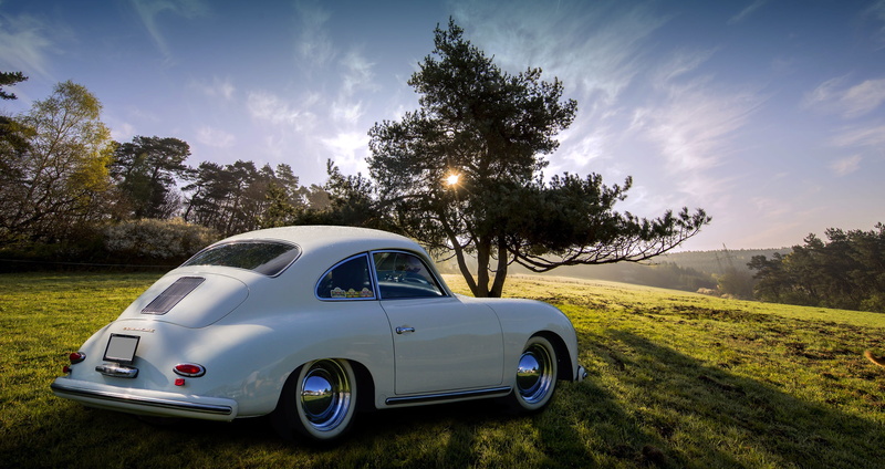 coupe, german, land, tree, sky, retro styled, chrome, car, mode of transportation, daytime, no people, retro, wheel, metal, old, old timer, luxury, technique