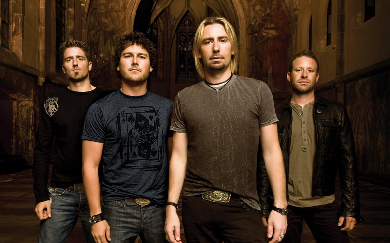 nickelback, 1080P, group Of People, standing, caucasian Ethnicity, young Men, adult, boy, member, friendship, hands in pockets, outdoors, nightlife, cathedral
