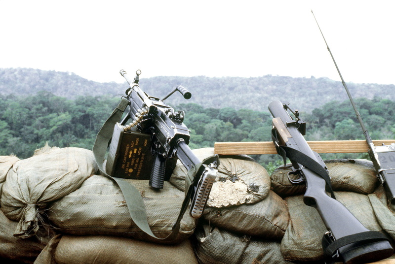 modern, 2K, gun, weapons, x, machine gun, art, hd, machine, architecture