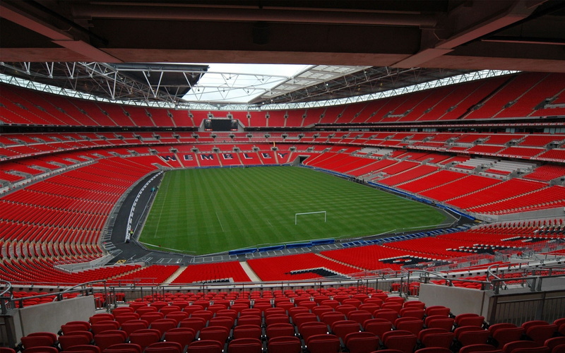 football stadium, soccer, 1080P, Wembley, stadium
