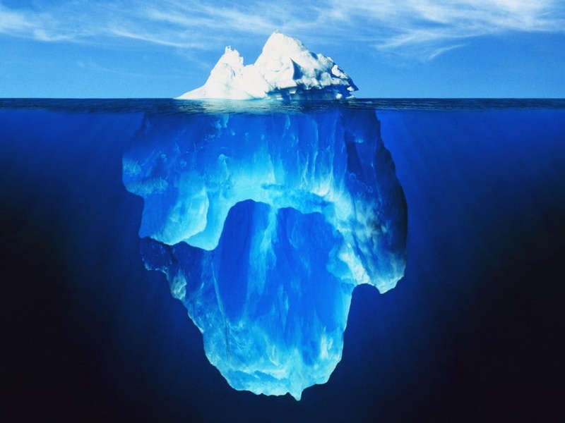 iceberg, ocean, blue, 480P