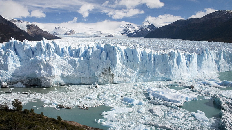 beauty in nature, mountain, glacier, environment, sky, glaciers, mountain range, Argentina, melting, nature, frozen, scenics - nature, tranquil scene, landscape