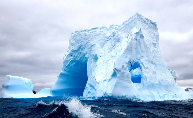 cold temperature, sea, winter, snow, birds, outdoors, water, no people, scenics - nature, melting, cyan, landscape, beauty in nature, 1080P, white, frozen