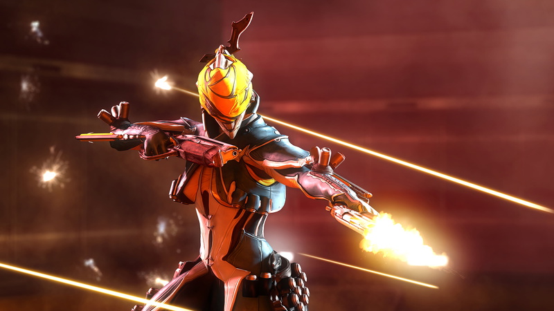 rendering, girl, mesa, 4K, gun, warframe, gunslinger