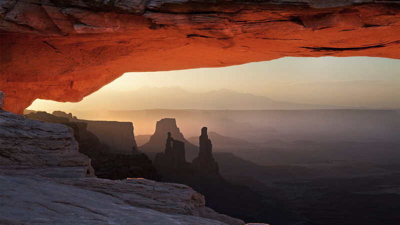 mountains, sunset, 5k, scenics - nature, geology, mountain range, 4K, USA, formation, rock - object, tranquility, outdoors, 4k, solid, travel destinations