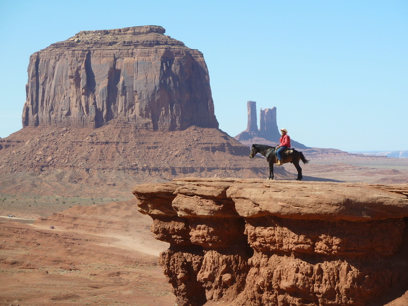canyon, usa, wild west, day, 2K, full length, cowboy, man, land, monument valley, travel destinations, scenics - nature, desert, riding, one person, western