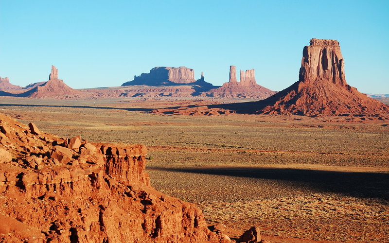 monument, valley, navajo, panorama, 2K, nation