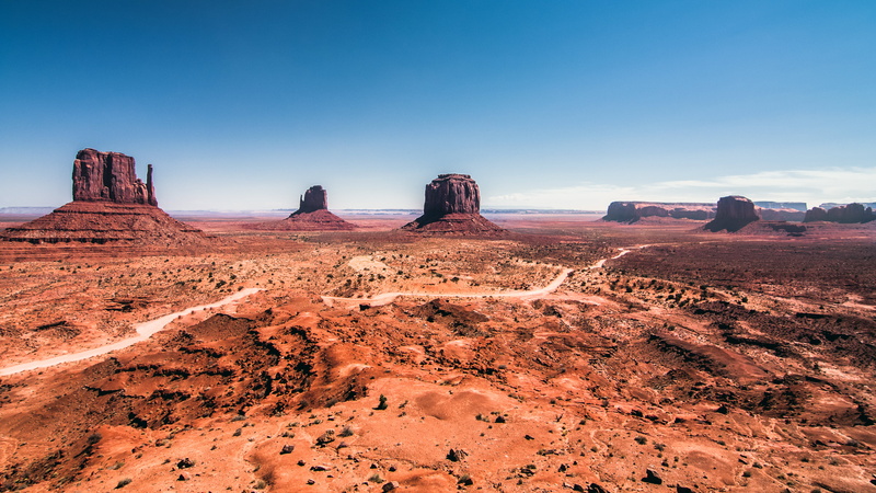 red, rock - Object, the sky, wild West, public Land, land, national Landmark, no People, rock Formation, travel, navajo Reservation, famous Place, mountains