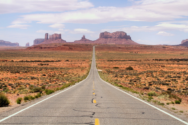 monument Valley Tribal Park, mesa - Arizona, butte - Rocky Outcrop, road, national Park, utah, no People, outdoors, north American Tribal Culture, nature