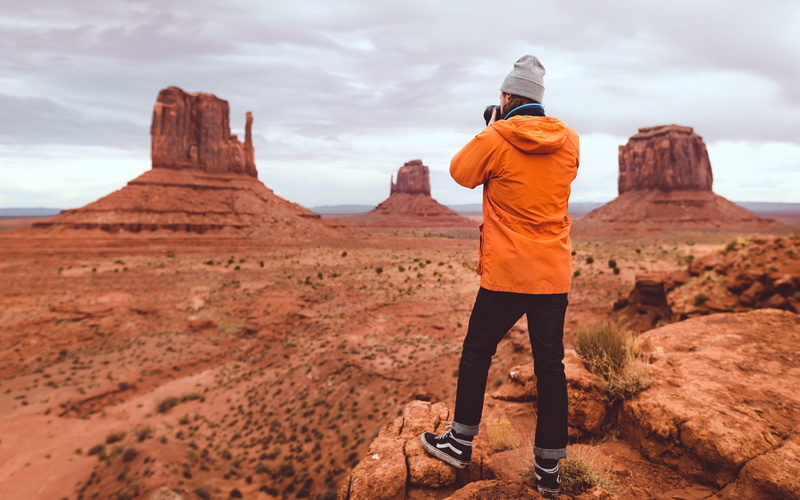 cloud - Sky, canyon, east Mitten, females, arches National Park, male, scenics, red, earth, healthy Lifestyle, desktop, arizona, men, males, standing, travel