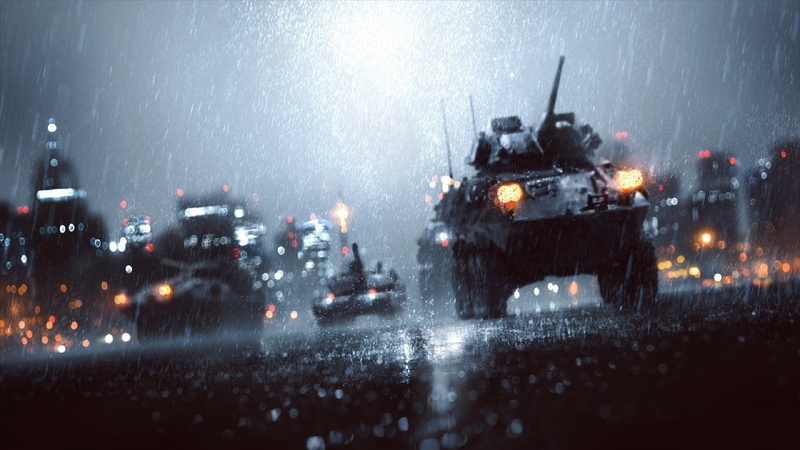 road, mode of transportation, motion, city, spraying, sign, government, 1080P, snowing, illuminated, driving, street, wet, night, communication, rain