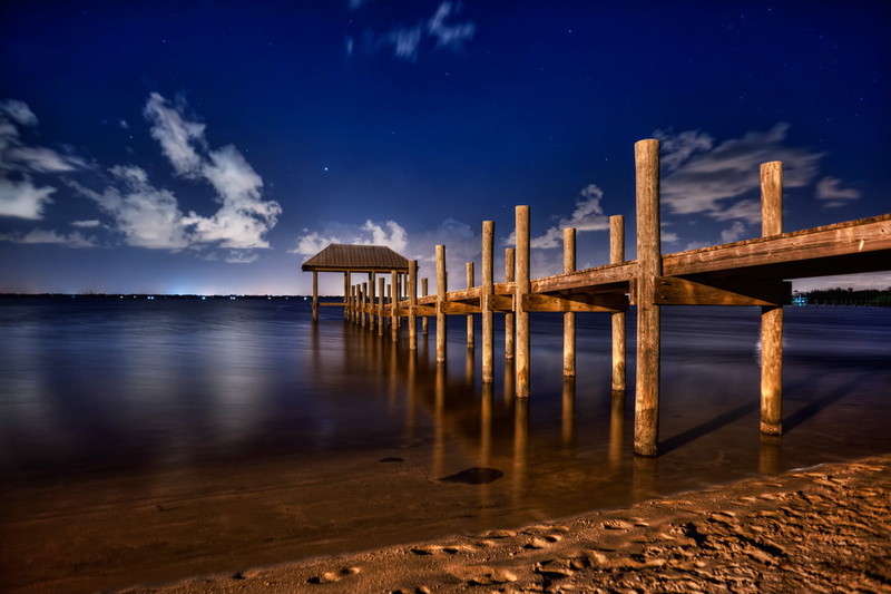 Exposure, timelapse, wood - Material, photomatix, outdoors, topaz, photoshop, HDR Photography, scenics, dynamic, coastline, sky, sea, florida, jetty, photo