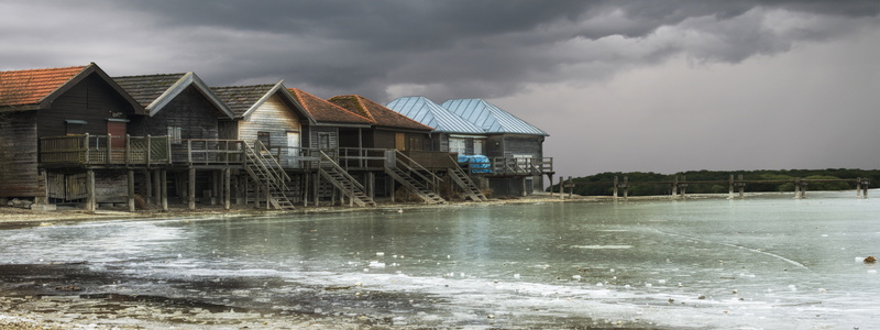 holiday, 8K, storm, home, built structure, hut, atmosphere, environment, light, sea, landscape, day, mirroring, waters, wood balcony, famous, stalk, houses