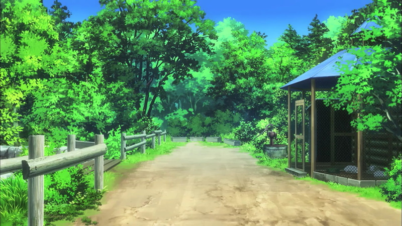 720P, Non Non Biyori, anime, landscape, nature