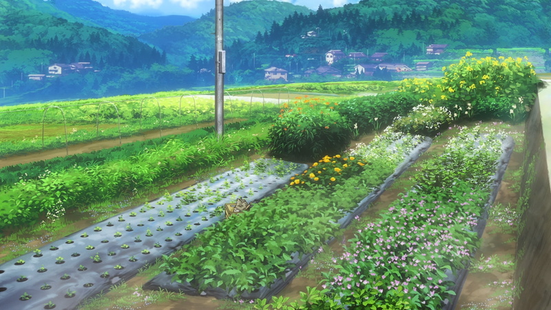 anime, plants, Non Non Biyori, landscape, 1080P