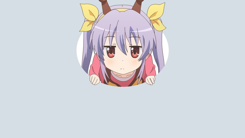 multi colored, Non Non Biyori, anime, men, shape, white background, representation, art and craft, real people, Miyauchi Renge, blue, copy space, standing