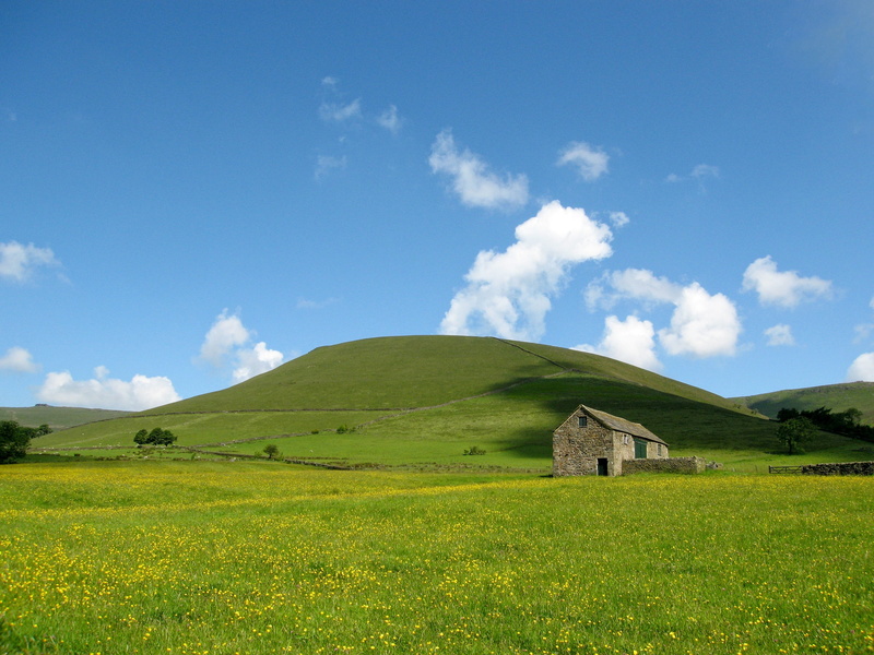 land, hill, scenics - nature, scenic, plant, grass, sunny, no people, beauty in nature, scenery, outdoors, environment, architecture, blue, nature, summer