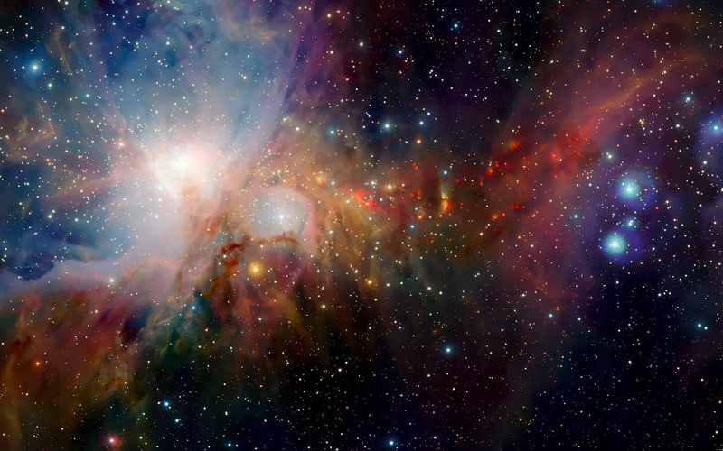 astronomy, mystery, nature, space, 1080P, Lights, galaxy, neon, illuminated, nebula, night, satellite view, luminosity, outdoors, no people, Horsehead Nebula