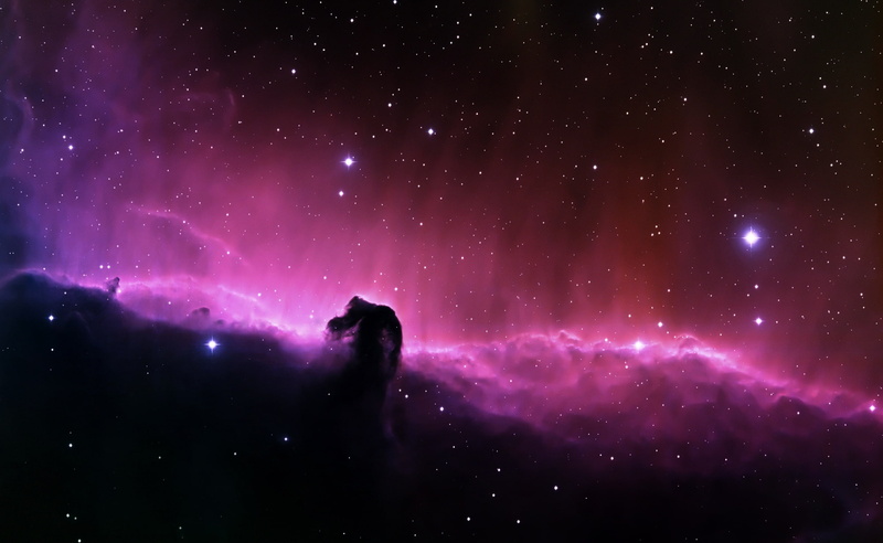 Space, 2K, astronomy, purple, dark, star, no people, Nebula, star - space, luminosity, horsehead nebula, glowing, milky way, night, black, outdoors, nature