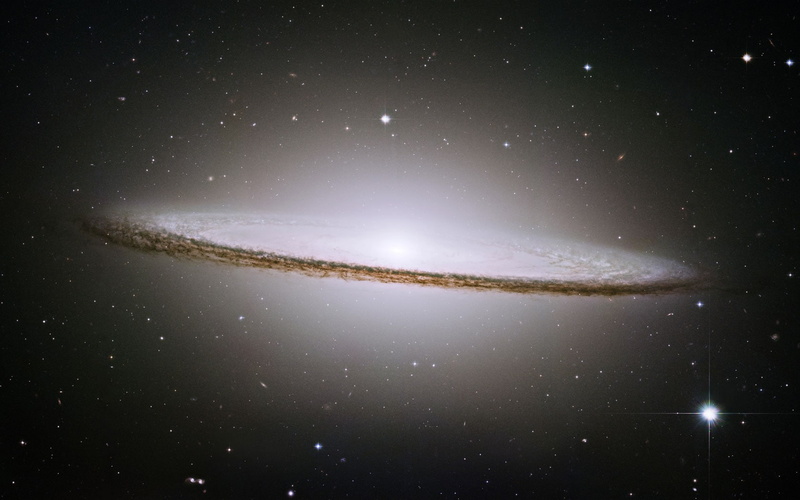 space, 720P, stars, Sombrero Galaxy