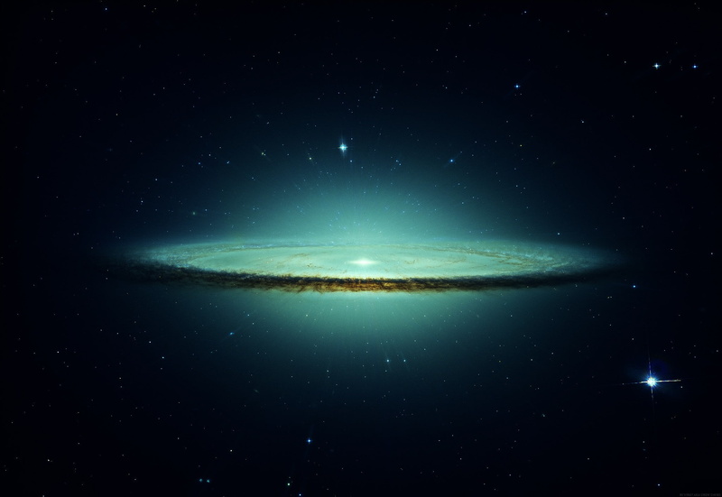space, Sombrero Galaxy, galaxy, 1080P