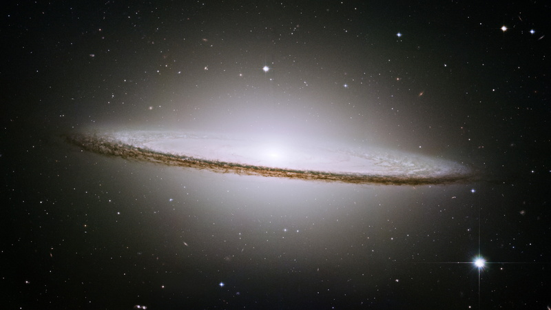 4K, galaxy, space, NASA, Sombrero Galaxy, Messier104