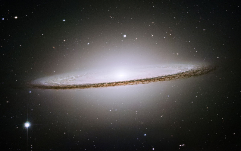 astronomy, Sombrero Galaxy, scenics - nature, 720P, star field, beauty in nature, night, tranquil scene, sky, nature, cloud - sky, galaxy, no people, space exploration