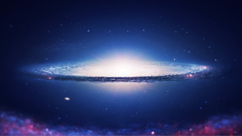 no people, backgrounds, close-up, 1080P, beauty in nature, scenics - nature, nature, bright, astronomy, planet - space, black color, galaxy, blue, sky