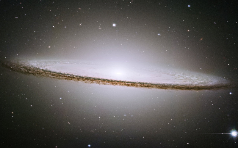 space, sombrero, outer, 1080P, stars, galaxy