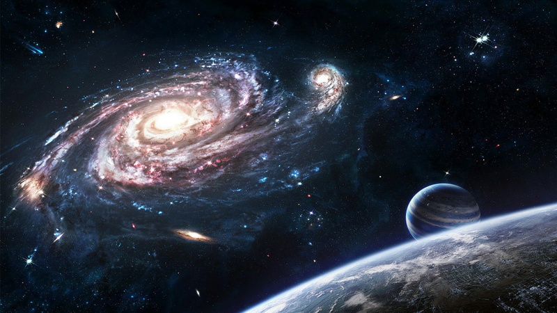 planet earth, no people, star field, space, space and astronomy, nature, planetary moon, beauty in nature, science, astronomy, whirlpool, moon, galaxy
