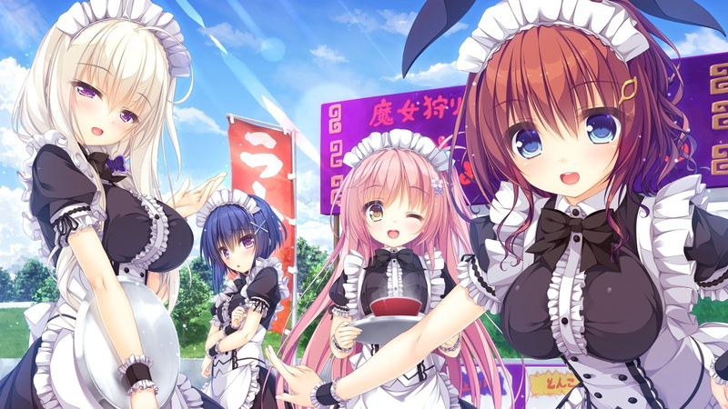 group, maid, meidou, sprinkle, com, shizuku, hanabusa, mamizu, konachan, game, hazuki, mio, mikagami, momosaki, hatsujou, whirlpool, 1080P, 247439, waitress