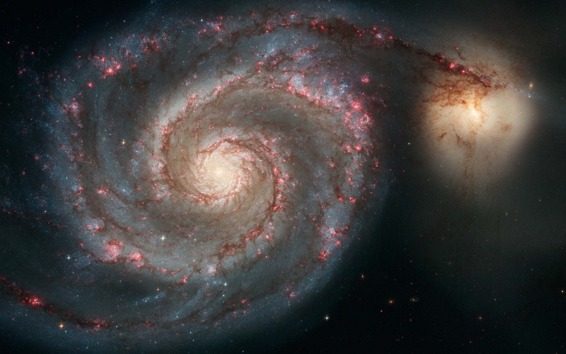 whirlpool, 2K, galaxy, exploration, outdoors, sky, satellite view, 3D, beauty, no people, mystery, night, distorted, nature, spiral, beauty in nature