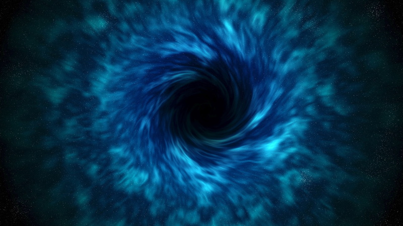 black hole, surreal, dark, fractal art, no people, abstract, motion, blue, digital art, star - space, vortex, glowing, science, mystery, nature, spooky