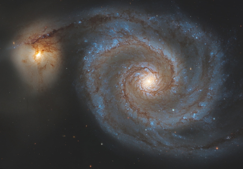 Whirlpool, 1080P, in the constellation, The Dogs Of War, galaxy