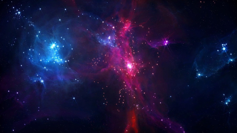 astrology, red, no people, astronomy, backgrounds, multi Colored, technology, dark, blue, futuristic, supernova, star - Space, planet - Space