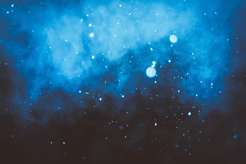 scenics - nature, outdoors, milky Way, snowing, graphic, backgrounds, night, tranquility, illustration, astronomy, winter, space, mystery, exploding, 4K